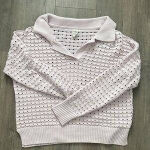 Light pink Knit Women's Sweater